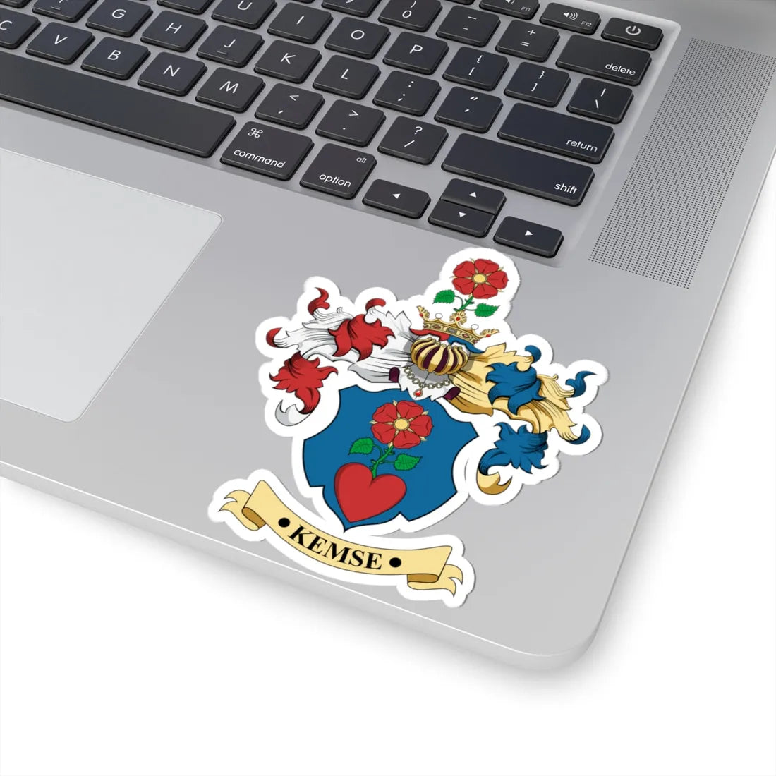 Coa Hungary Town Kemse big (Hungary) (Coat of Arms) STICKER Vinyl Kiss-Cut Decal - The Sticker Space
