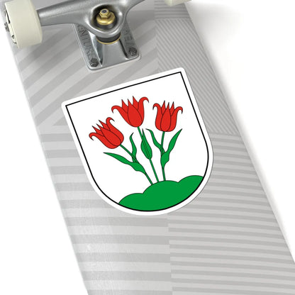 Coa Hungary Town Kercseliget (Hungary) (Coat of Arms) STICKER Vinyl Kiss-Cut Decal - The Sticker Space