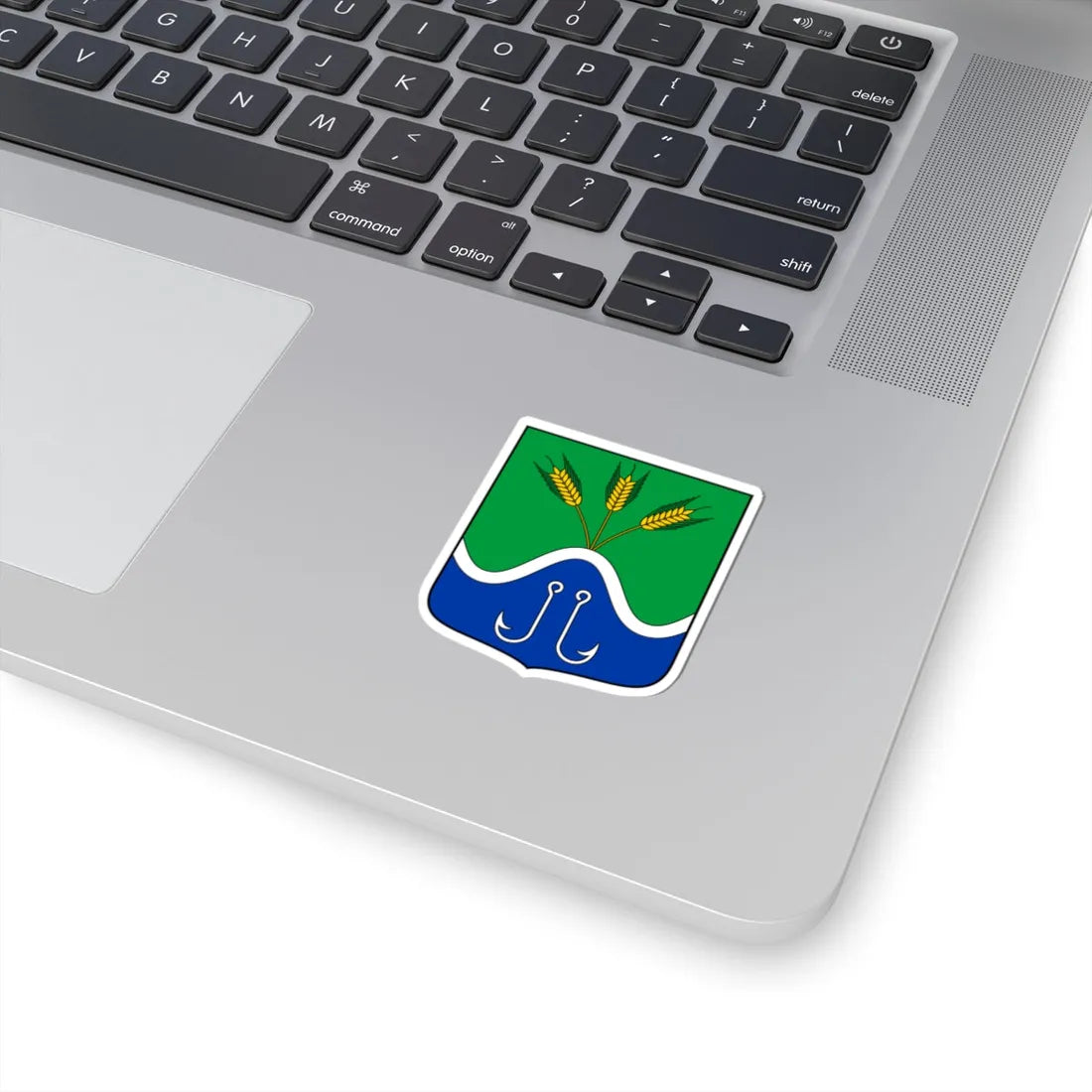 Coa Hungary Town Kiscsécs (Hungary) (Coat of Arms) STICKER Vinyl Kiss-Cut Decal - The Sticker Space