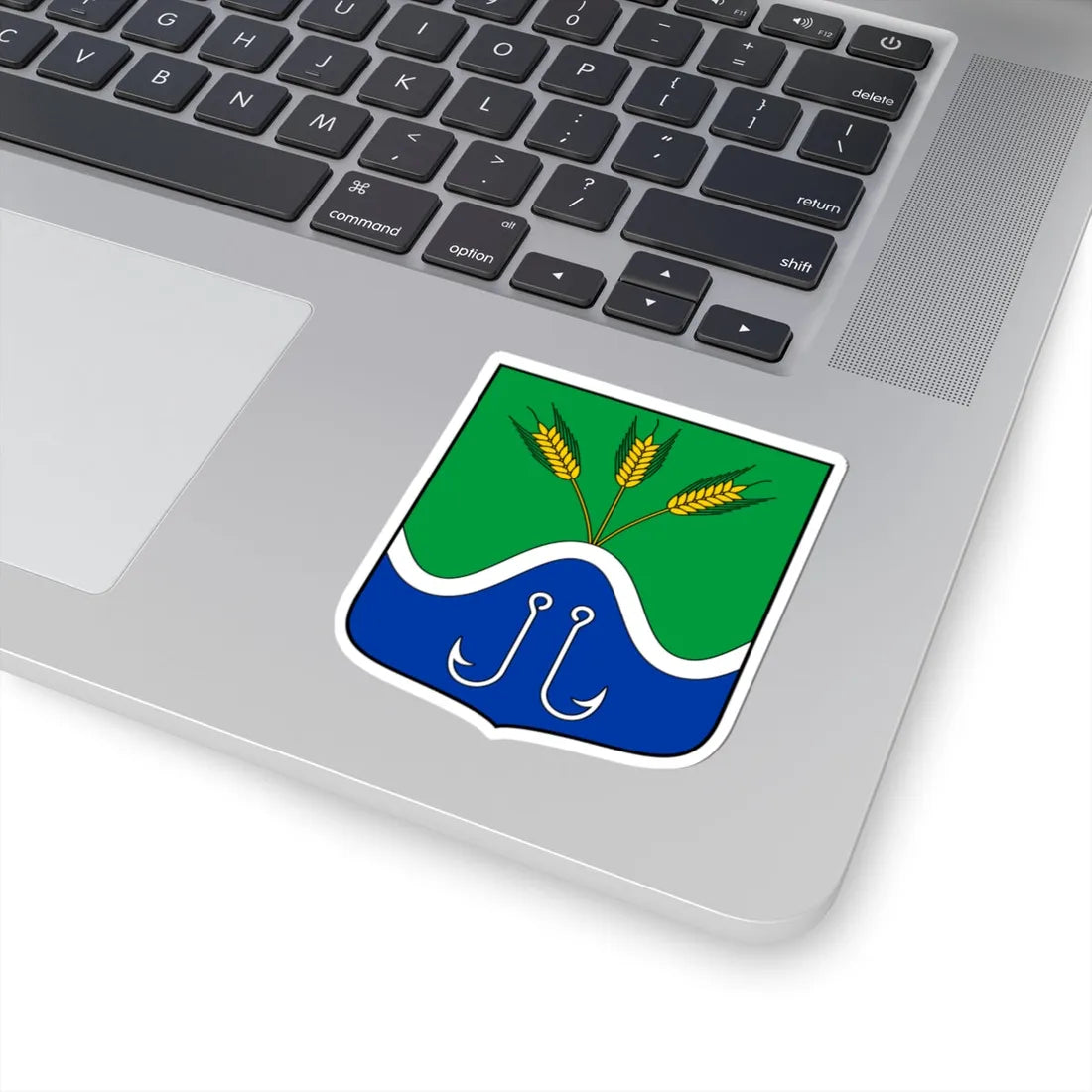 Coa Hungary Town Kiscsécs (Hungary) (Coat of Arms) STICKER Vinyl Kiss-Cut Decal - The Sticker Space