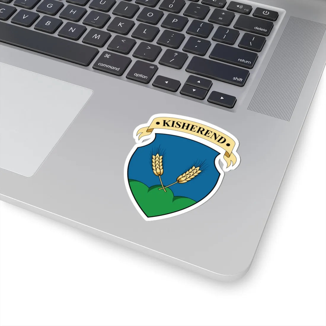 Coa Hungary Town Kisherend big (Hungary) (Coat of Arms) STICKER Vinyl Kiss-Cut Decal - The Sticker Space