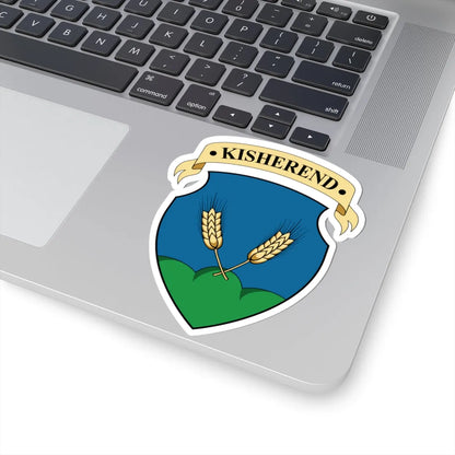 Coa Hungary Town Kisherend big (Hungary) (Coat of Arms) STICKER Vinyl Kiss-Cut Decal - The Sticker Space