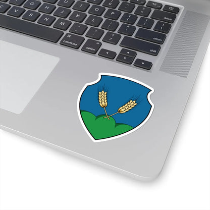 Coa Hungary Town Kisherend (Hungary) (Coat of Arms) STICKER Vinyl Kiss-Cut Decal - The Sticker Space