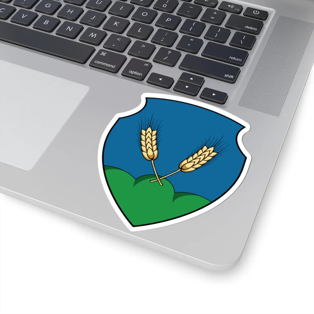 Coa Hungary Town Kisherend (Hungary) (Coat of Arms) STICKER Vinyl Kiss-Cut Decal - The Sticker Space