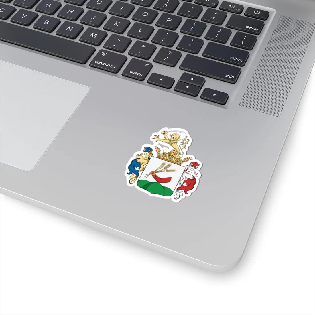 Coa Hungary Town Kisújszállás big (Hungary) (Coat of Arms) STICKER Vinyl Kiss-Cut Decal - The Sticker Space
