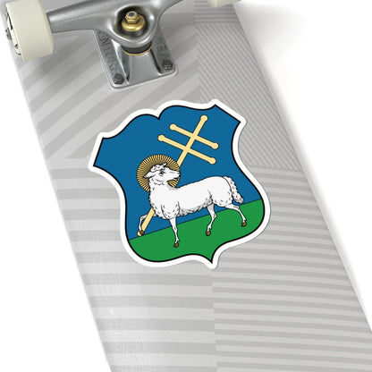 Coa Hungary Town Kiskunmajsa (Hungary) (Coat of Arms) STICKER Vinyl Kiss-Cut Decal - The Sticker Space