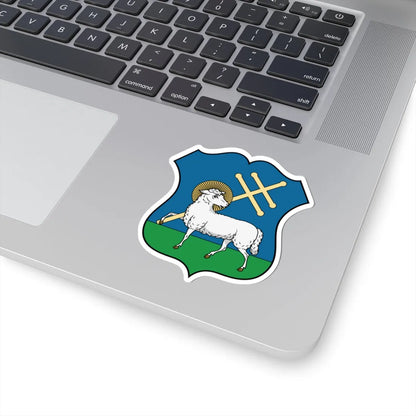 Coa Hungary Town Kiskunmajsa (Hungary) (Coat of Arms) STICKER Vinyl Kiss-Cut Decal - The Sticker Space