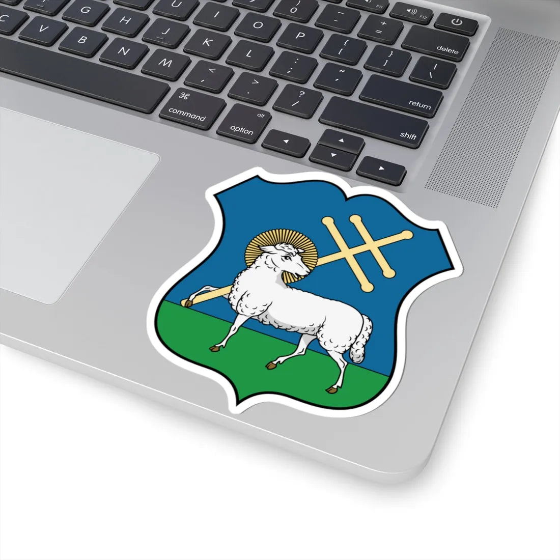 Coa Hungary Town Kiskunmajsa (Hungary) (Coat of Arms) STICKER Vinyl Kiss-Cut Decal - The Sticker Space