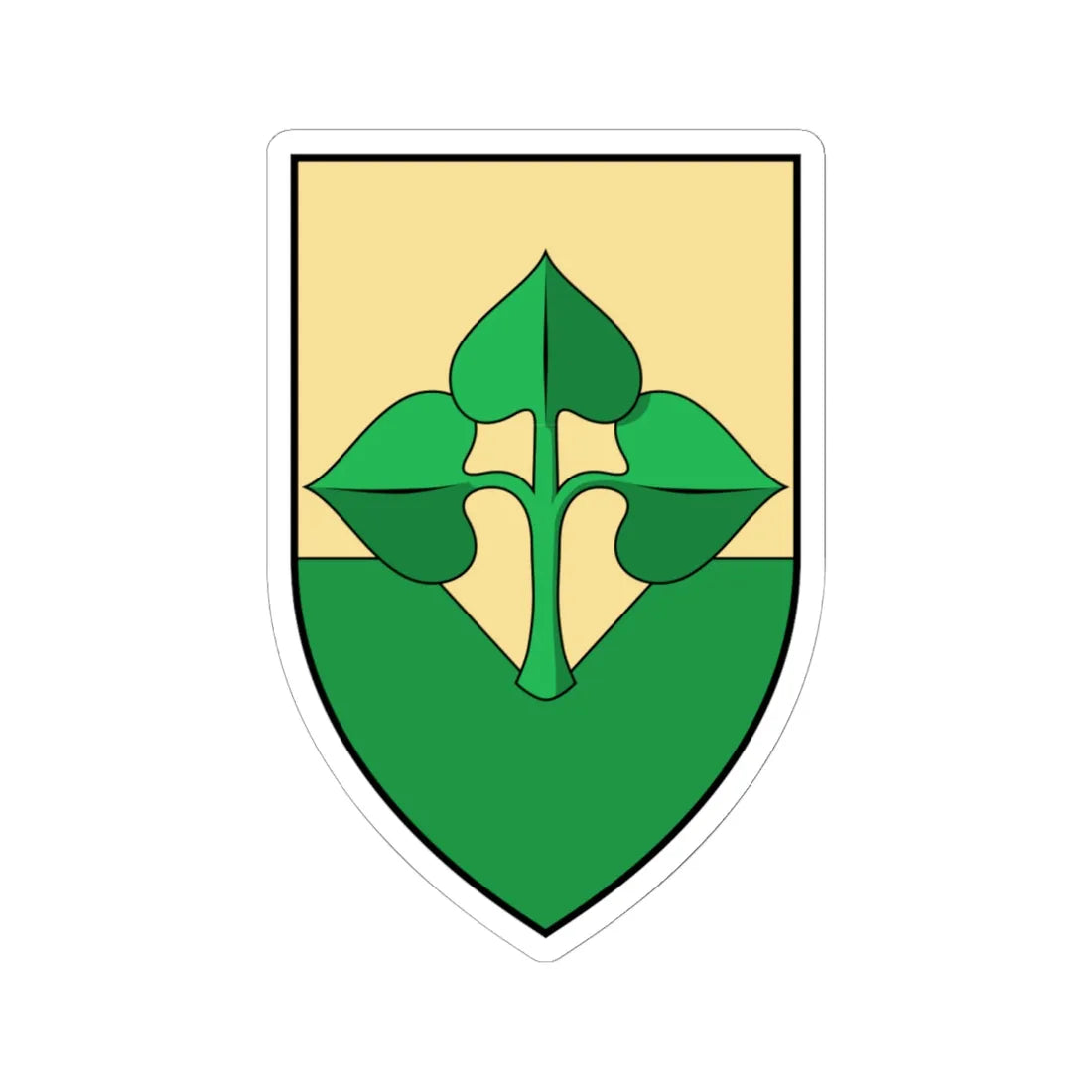 Coa Hungary Town Kistelek (Hungary) (Coat of Arms) STICKER Vinyl Kiss-Cut Decal 6 Inch White - The Sticker Space