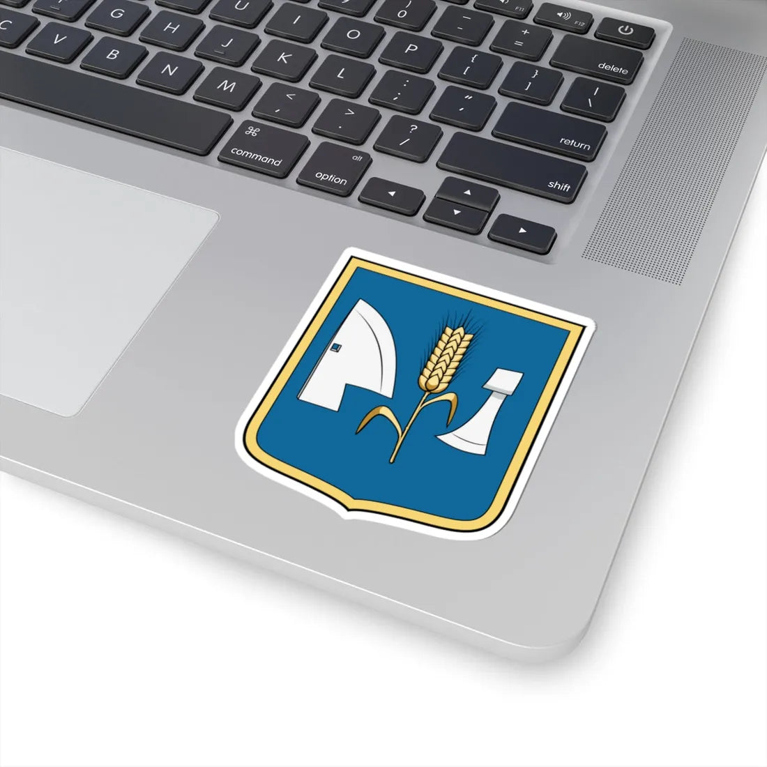 Coa Hungary Town Konyár (Hungary) (Coat of Arms) STICKER Vinyl Kiss-Cut Decal - The Sticker Space