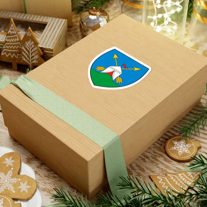 Coa Hungary Town Kőröstetétlen (Hungary) (Coat of Arms) STICKER Vinyl Kiss-Cut Decal - The Sticker Space