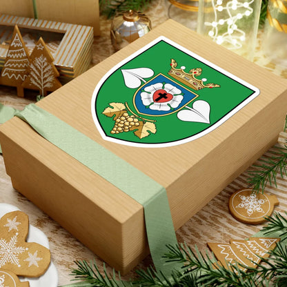 Coa Hungary Town Kötcse (Hungary) (Coat of Arms) STICKER Vinyl Kiss-Cut Decal - The Sticker Space