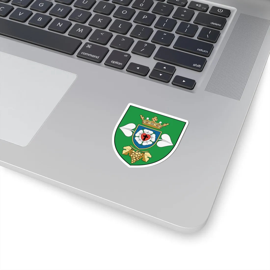 Coa Hungary Town Kötcse (Hungary) (Coat of Arms) STICKER Vinyl Kiss-Cut Decal - The Sticker Space