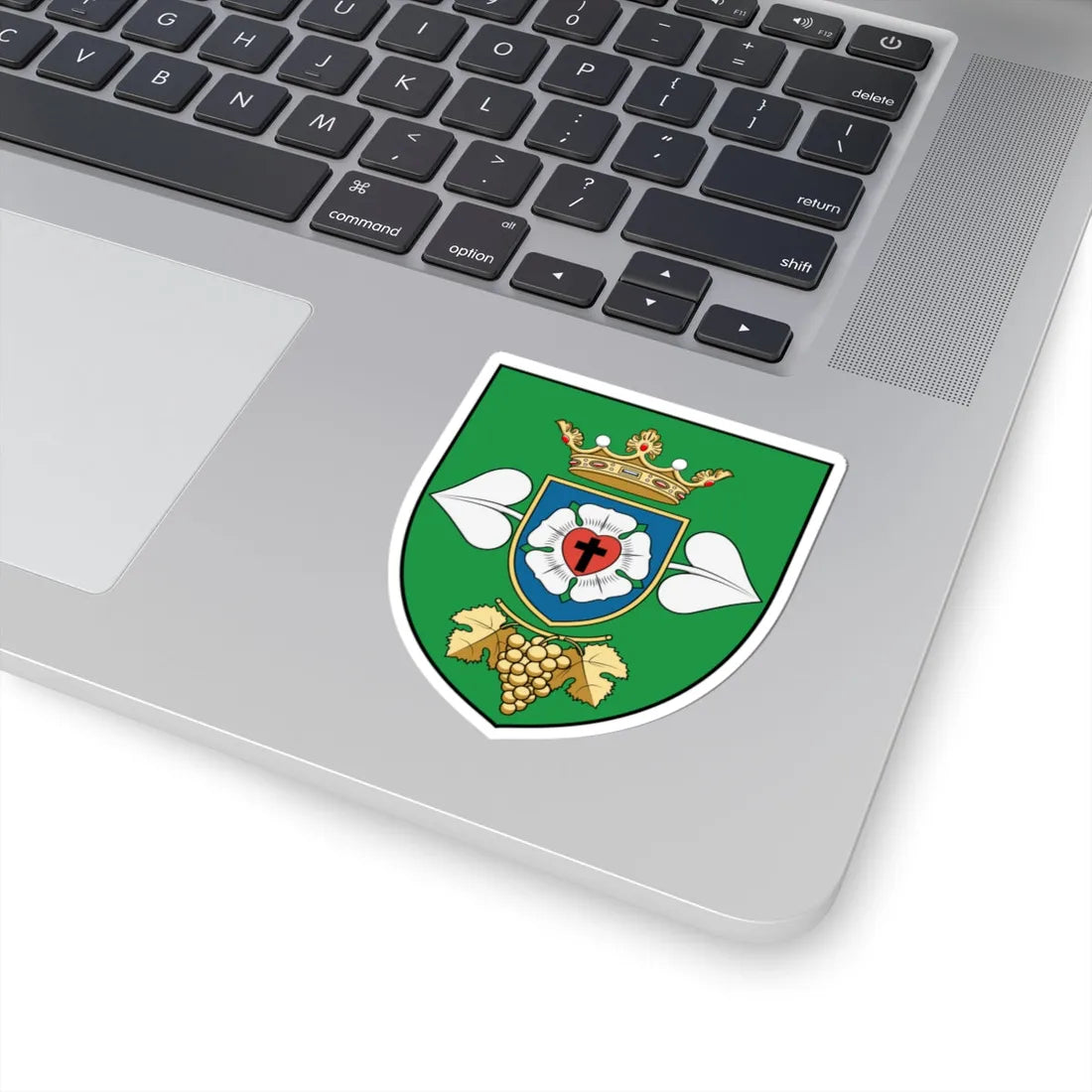 Coa Hungary Town Kötcse (Hungary) (Coat of Arms) STICKER Vinyl Kiss-Cut Decal - The Sticker Space