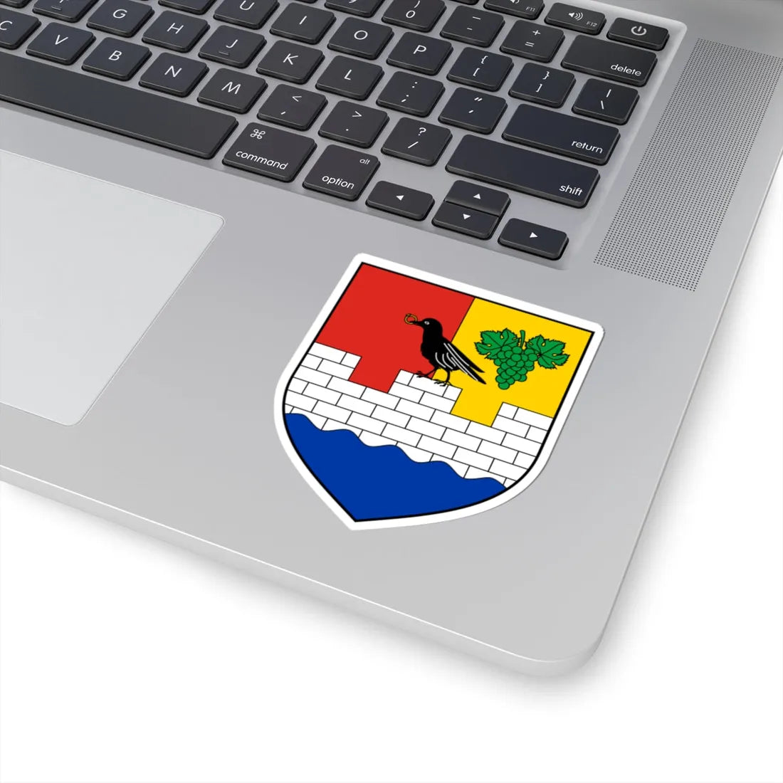 Coa Hungary Town Kéthely (Hungary) (Coat of Arms) STICKER Vinyl Kiss-Cut Decal - The Sticker Space