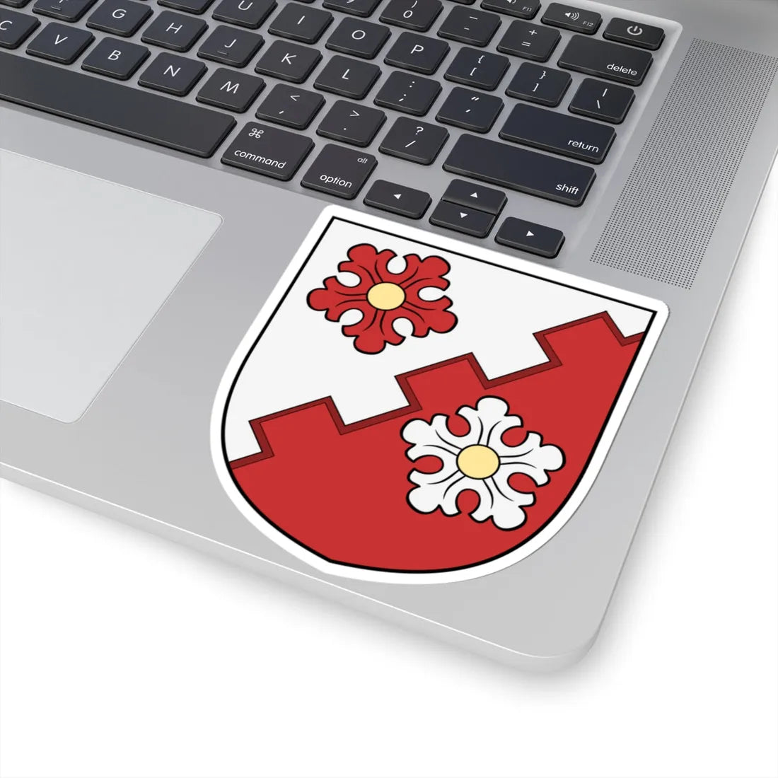 Coa Hungary Town Magyarszecsőd (Hungary) (Coat of Arms) STICKER Vinyl Kiss-Cut Decal - The Sticker Space