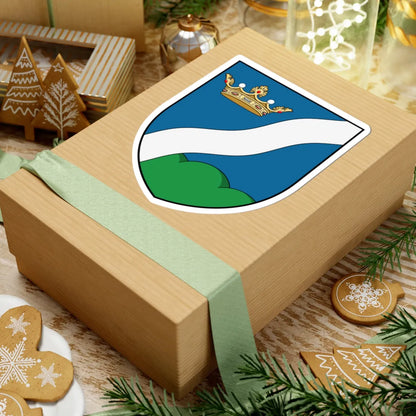 Coa Hungary Town Magyarszerdahely (Hungary) (Coat of Arms) STICKER Vinyl Kiss-Cut Decal - The Sticker Space