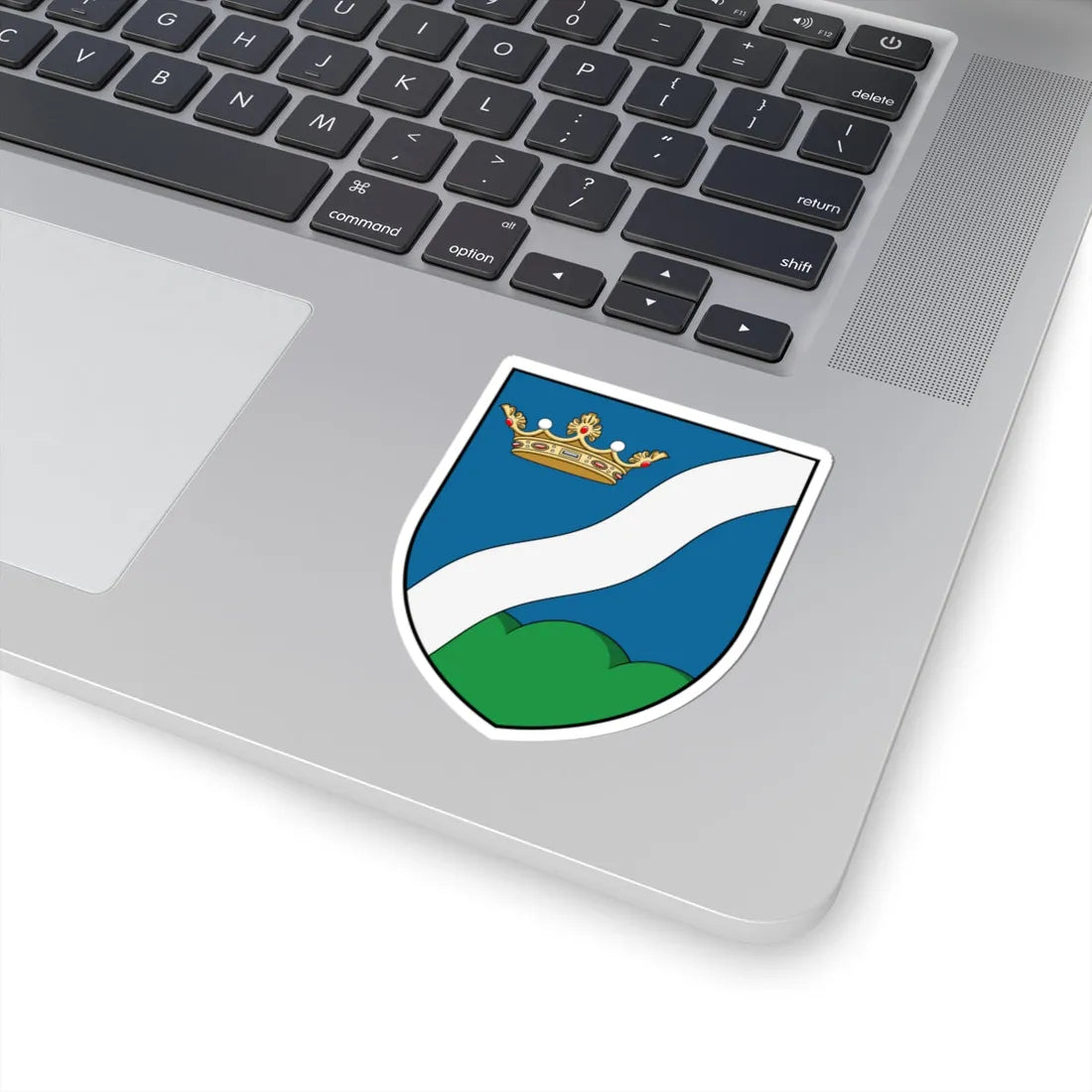 Coa Hungary Town Magyarszerdahely (Hungary) (Coat of Arms) STICKER Vinyl Kiss-Cut Decal - The Sticker Space