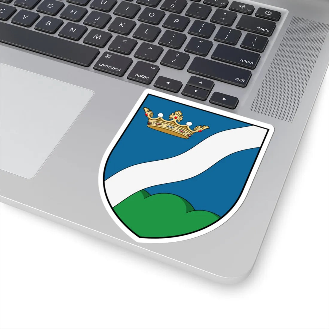 Coa Hungary Town Magyarszerdahely (Hungary) (Coat of Arms) STICKER Vinyl Kiss-Cut Decal - The Sticker Space