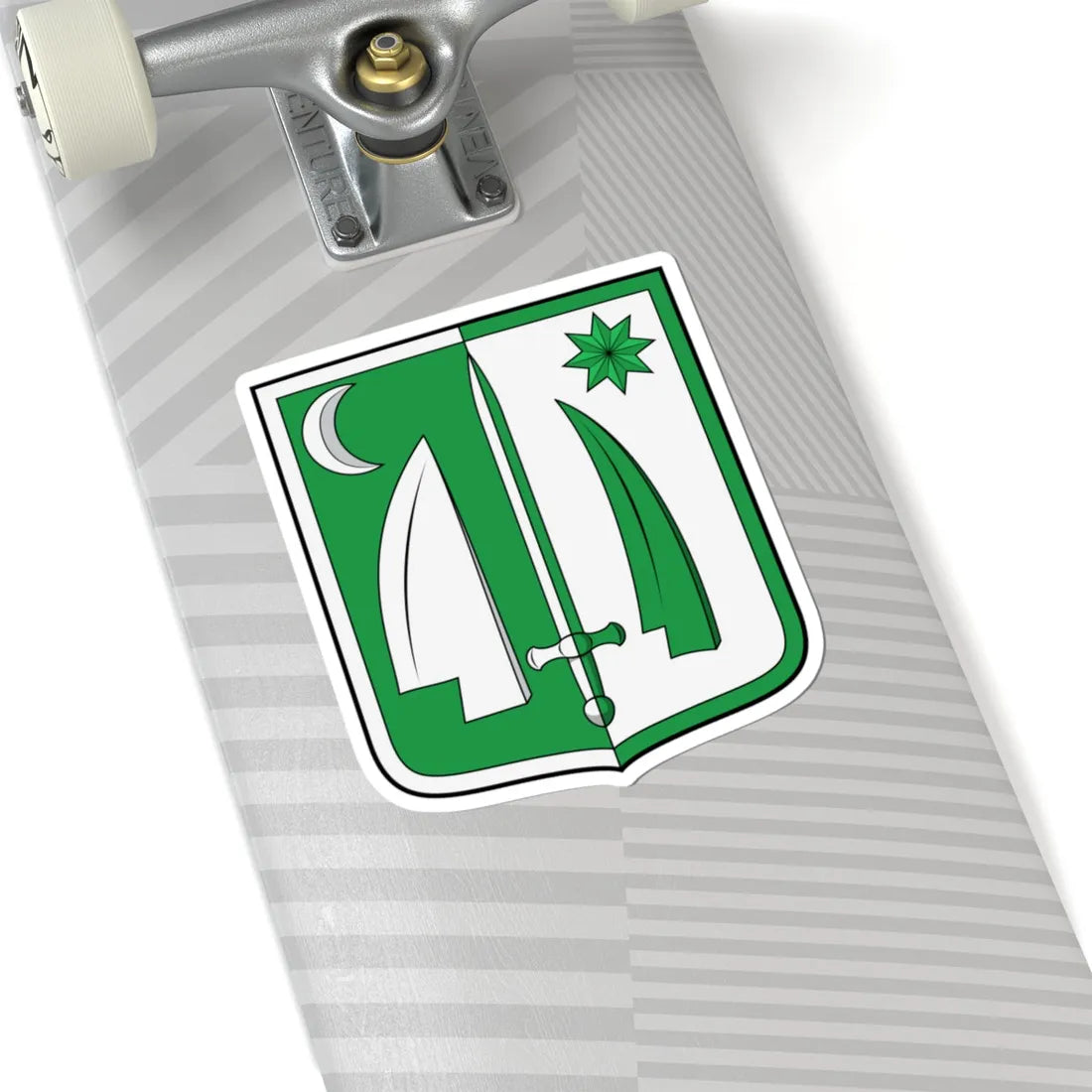 Coa Hungary Town Mezőlak (Hungary) (Coat of Arms) STICKER Vinyl Kiss-Cut Decal - The Sticker Space