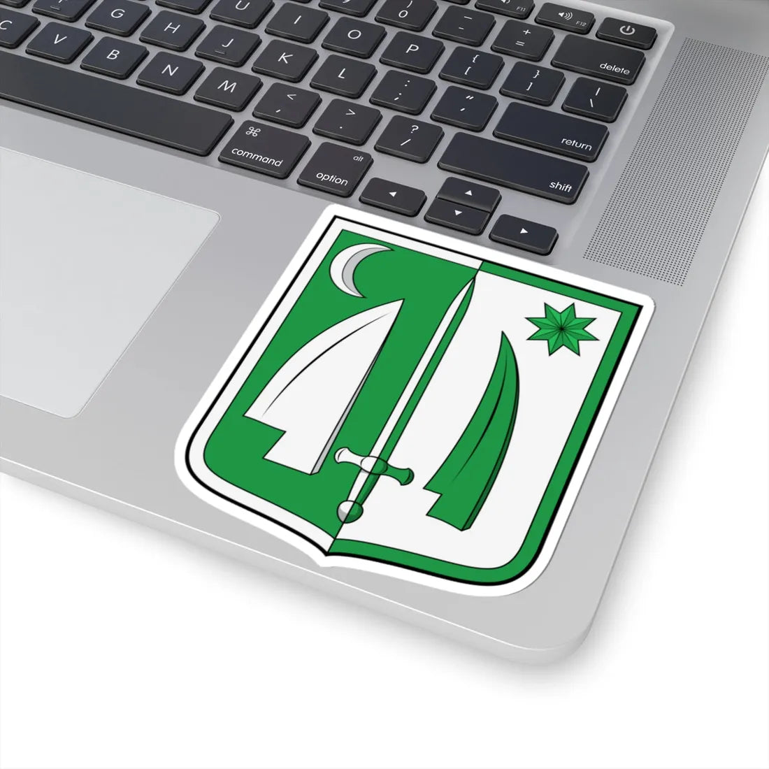 Coa Hungary Town Mezőlak (Hungary) (Coat of Arms) STICKER Vinyl Kiss-Cut Decal - The Sticker Space