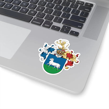 Coa Hungary Town Mezőnagymihály big (Hungary) (Coat of Arms) STICKER Vinyl Kiss-Cut Decal - The Sticker Space