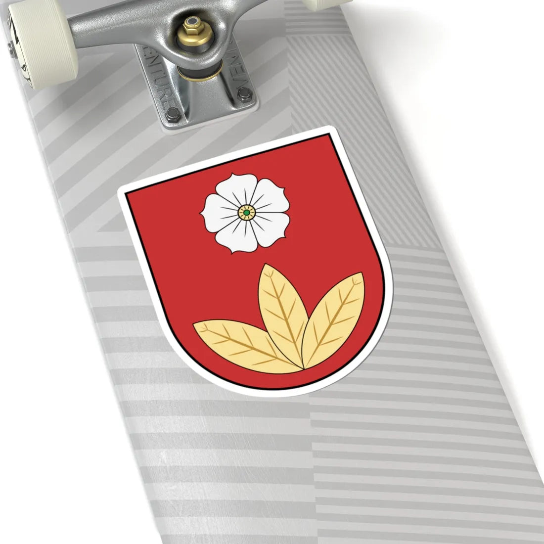 Coa Hungary Town Mike (Hungary) (Coat of Arms) STICKER Vinyl Kiss-Cut Decal - The Sticker Space