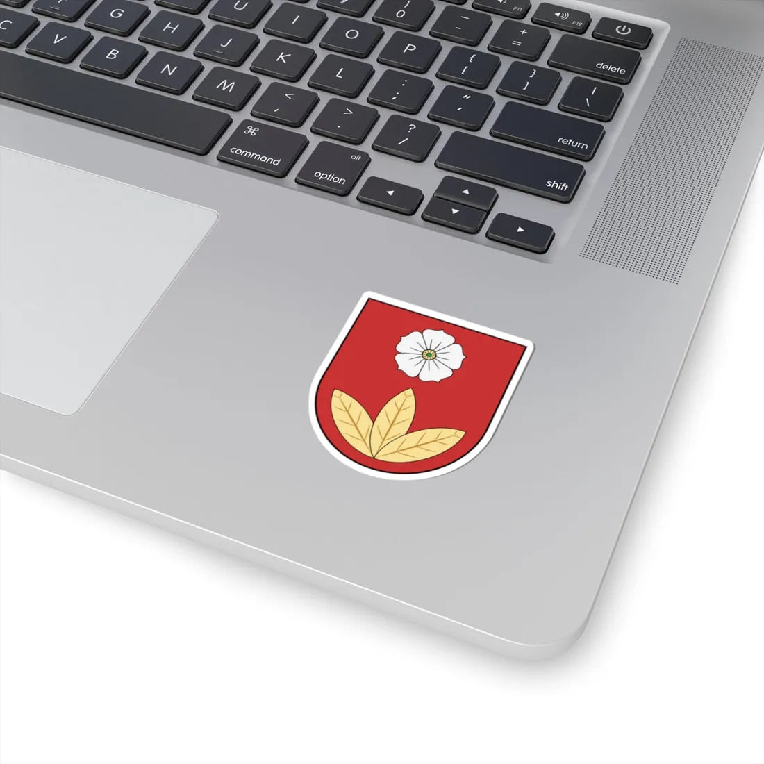 Coa Hungary Town Mike (Hungary) (Coat of Arms) STICKER Vinyl Kiss-Cut Decal - The Sticker Space