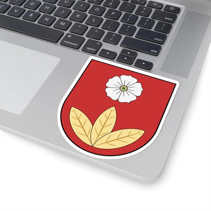 Coa Hungary Town Mike (Hungary) (Coat of Arms) STICKER Vinyl Kiss-Cut Decal - The Sticker Space