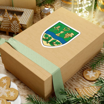 Coa Hungary Town Monostorapáti (Hungary) (Coat of Arms) STICKER Vinyl Kiss-Cut Decal - The Sticker Space