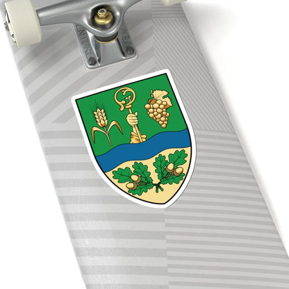 Coa Hungary Town Monostorapáti (Hungary) (Coat of Arms) STICKER Vinyl Kiss-Cut Decal - The Sticker Space