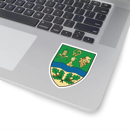 Coa Hungary Town Monostorapáti (Hungary) (Coat of Arms) STICKER Vinyl Kiss-Cut Decal - The Sticker Space