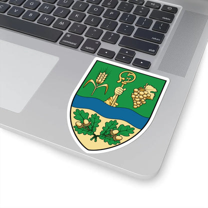 Coa Hungary Town Monostorapáti (Hungary) (Coat of Arms) STICKER Vinyl Kiss-Cut Decal - The Sticker Space