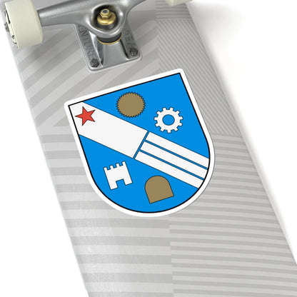 Coa Hungary Town Mosonmagyaróvár History (Hungary) (Coat of Arms) STICKER Vinyl Kiss-Cut Decal - The Sticker Space