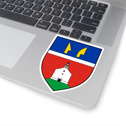 Coa Hungary Town Mátramindszent (Hungary) (Coat of Arms) STICKER Vinyl Kiss-Cut Decal - The Sticker Space