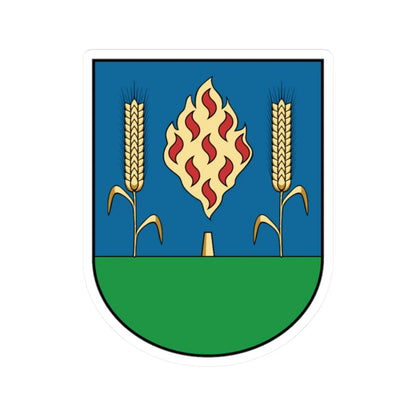 Coa Hungary Town Nagyhegyes (Hungary) (Coat of Arms) STICKER Vinyl Kiss-Cut Decal 2 Inch White - The Sticker Space