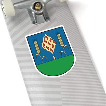 Coa Hungary Town Nagyhegyes (Hungary) (Coat of Arms) STICKER Vinyl Kiss-Cut Decal - The Sticker Space