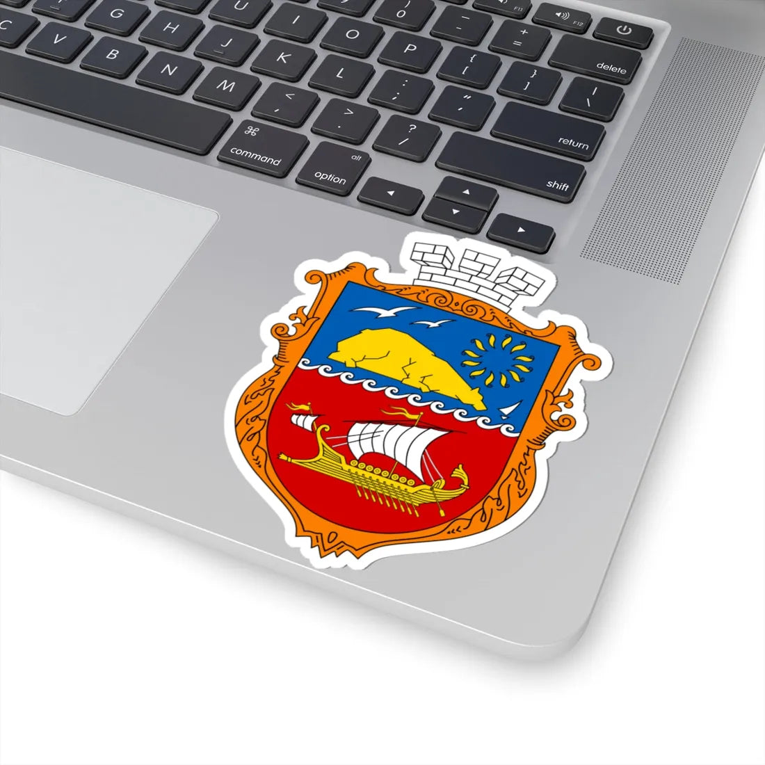 COA Hursuf Krym UHT (Russia) (Coat of Arms) STICKER Vinyl Kiss-Cut Decal - The Sticker Space