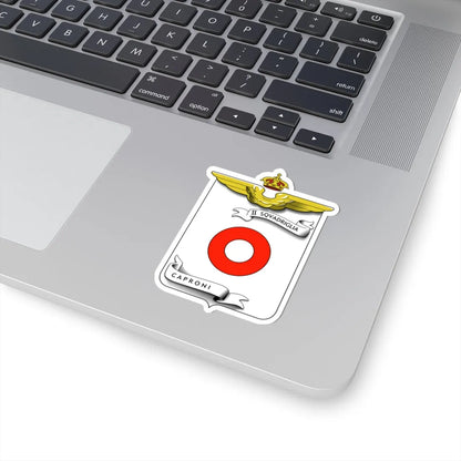 CoA II Squadriglia Caproni (Italy) (Coat of Arms) STICKER Vinyl Kiss-Cut Decal - The Sticker Space