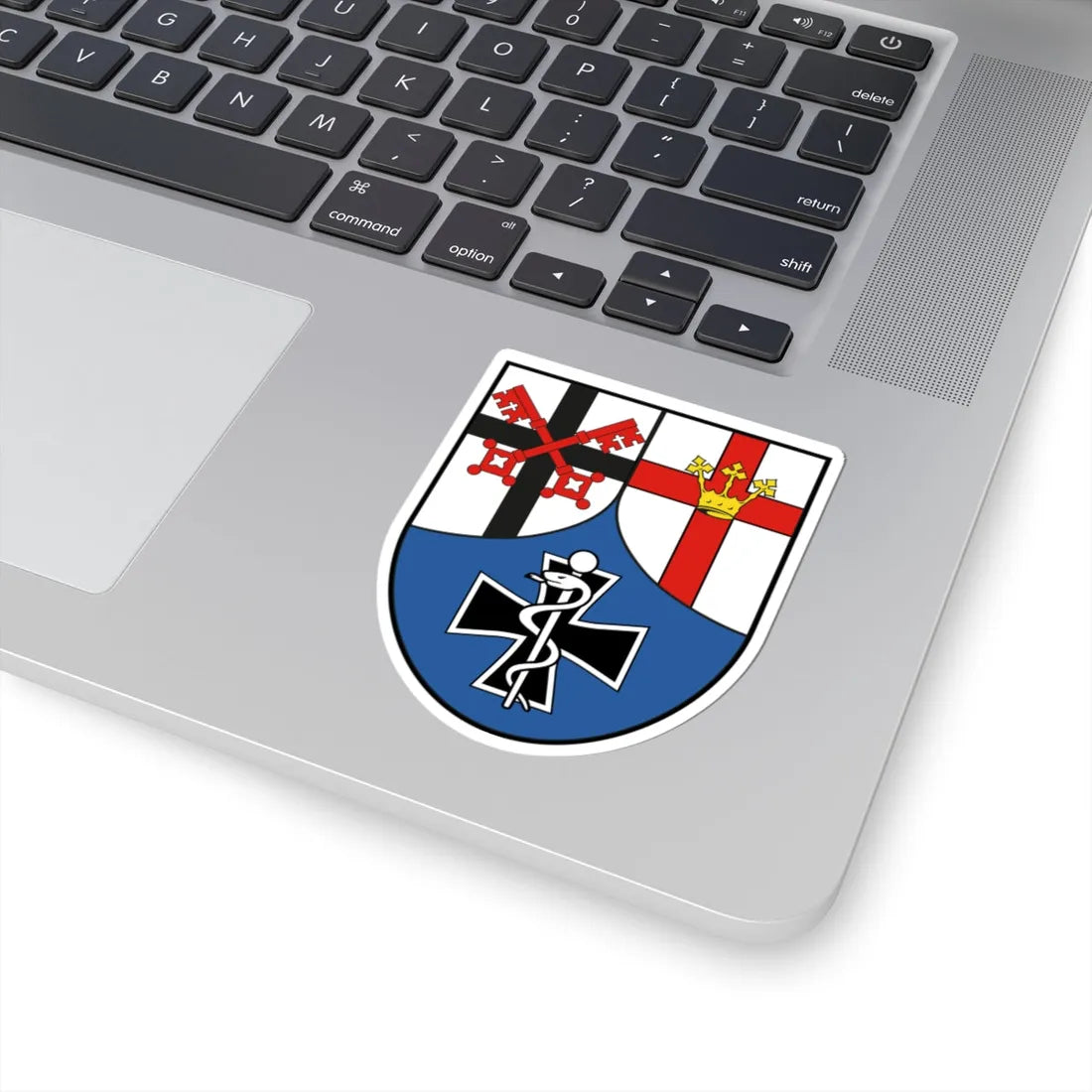 COA InstPrävMed (Germany) (Coat of Arms) STICKER Vinyl Kiss-Cut Decal - The Sticker Space
