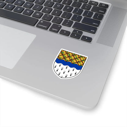 Coa Ireland Town Muine Bheag (Ireland) (Coat of Arms) STICKER Vinyl Kiss-Cut Decal - The Sticker Space