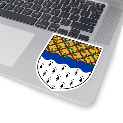 Coa Ireland Town Muine Bheag (Ireland) (Coat of Arms) STICKER Vinyl Kiss-Cut Decal - The Sticker Space