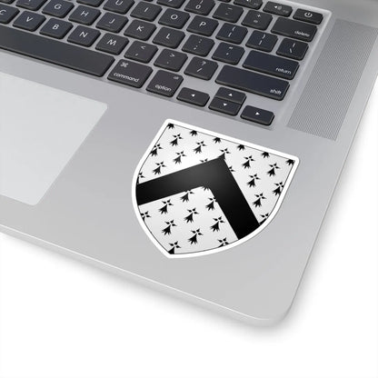 Coa irl ffrench (Ireland) (Coat of Arms) STICKER Vinyl Kiss-Cut Decal - The Sticker Space