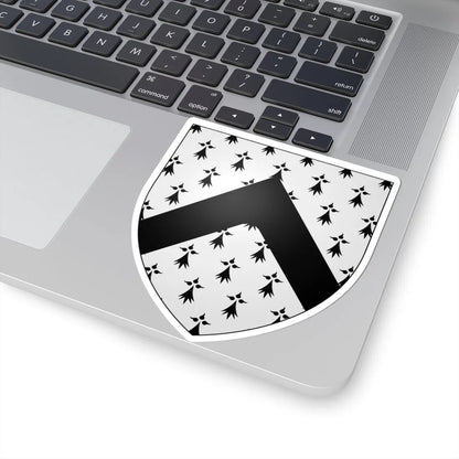 Coa irl ffrench (Ireland) (Coat of Arms) STICKER Vinyl Kiss-Cut Decal - The Sticker Space