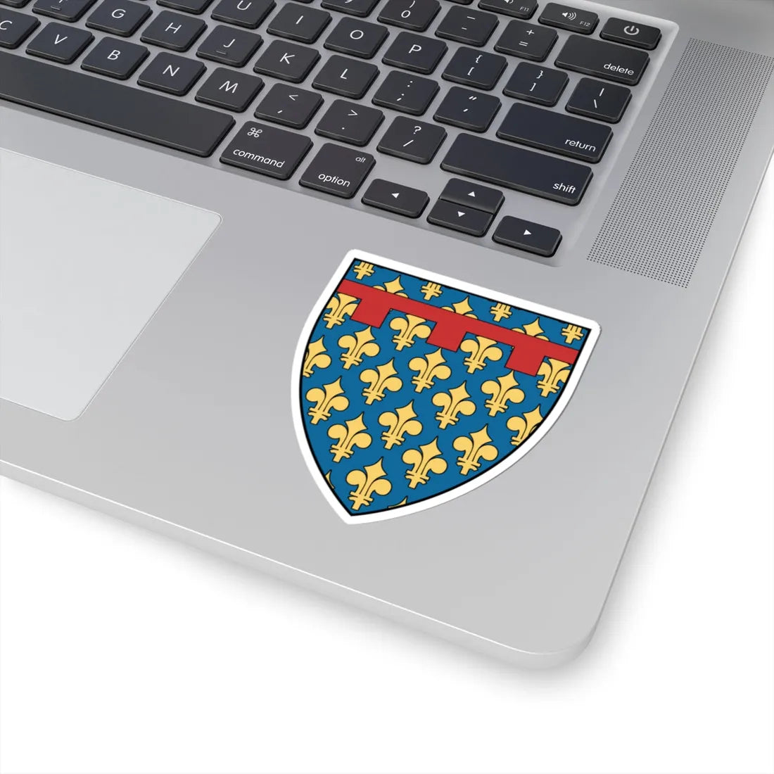 Coa Italy Country History Charles I of Naples 1246 (Italy) (Coat of Arms) STICKER Vinyl Kiss-Cut Decal - The Sticker Space