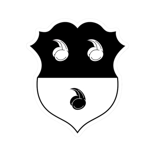 Coa Italy Family Colleoni (Italy) (Coat of Arms) STICKER Vinyl Kiss-Cut Decal 2 Inch White - The Sticker Space