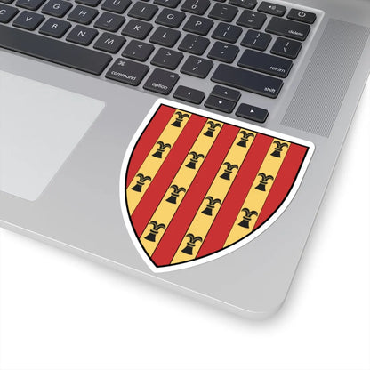 Coa Italy Family Rocaberti-Philippe Dalmau V. de Rocaberti (Italy) (Coat of Arms) STICKER Vinyl Kiss-Cut Decal - The Sticker Space