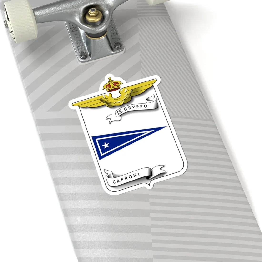 CoA IX Gruppo Caproni (Italy) (Coat of Arms) STICKER Vinyl Kiss-Cut Decal - The Sticker Space
