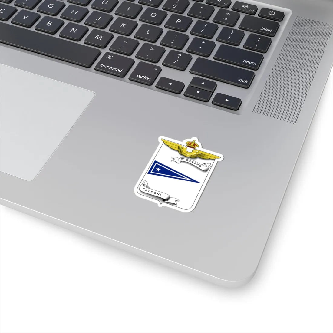 CoA IX Gruppo Caproni (Italy) (Coat of Arms) STICKER Vinyl Kiss-Cut Decal - The Sticker Space