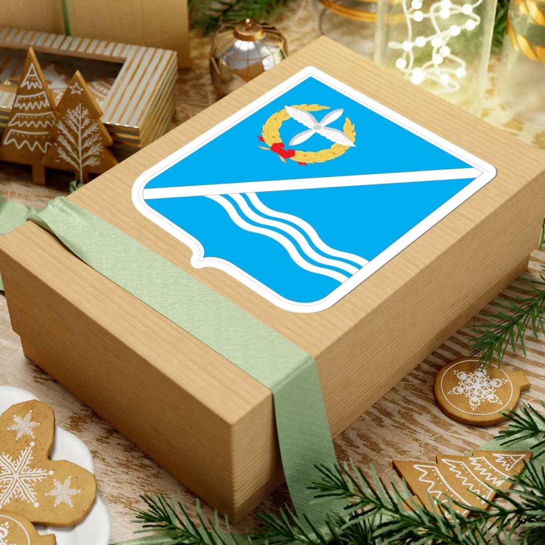 COA Kacha Sevastopol (Russia) (Coat of Arms) STICKER Vinyl Kiss-Cut Decal - The Sticker Space